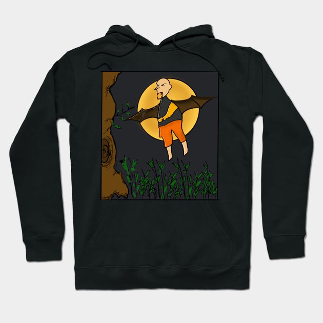 Dracula In Night Hoodie by Joker & Angel